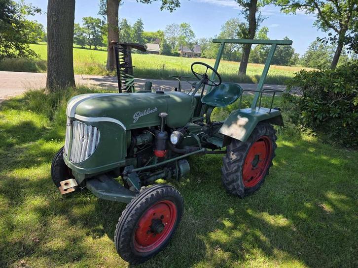 Guldner AZK8K Oldtimer tractor met maaibalk, Zakelijke goederen, Landbouw | Tractoren, Overige merken, Oldtimer