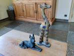 Dog en giraffe beeldjes, Ophalen, Zo goed als nieuw
