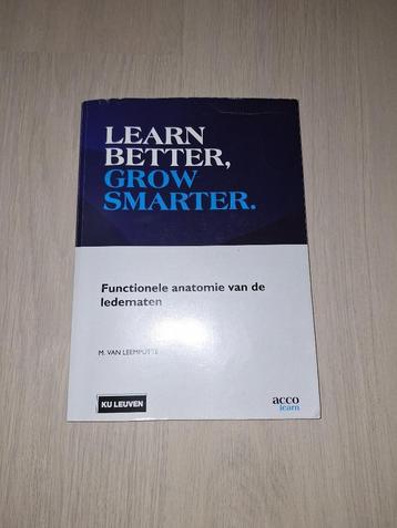 Functionele anatomie van de ledematen  beschikbaar voor biedingen