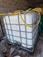 Regenton ibc vat 1000 l, Ophalen, Zo goed als nieuw