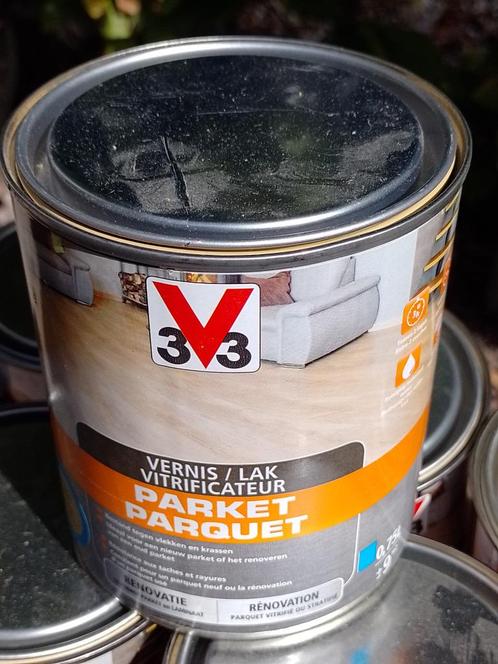 Vitrificateur  satin incolore  3V3, Bricolage & Construction, Peinture, Vernis & Laque, Enlèvement ou Envoi