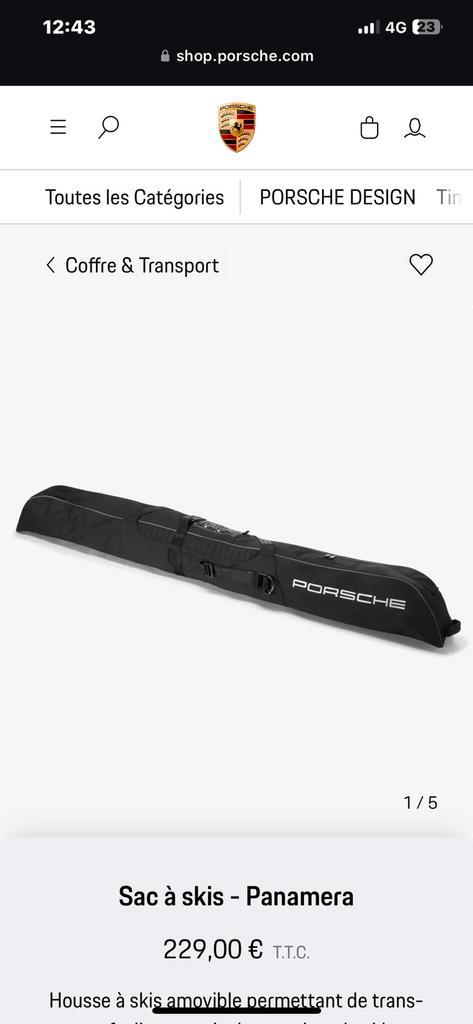Porsche skitas, Auto diversen, Auto-accessoires, Zo goed als nieuw, Ophalen of Verzenden
