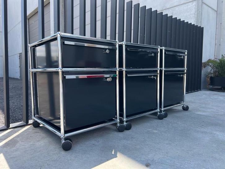 Bloc de campagne Usm Haller, 50x, Maison & Meubles, Armoires | Commodes, Comme neuf, Métal, Envoi