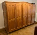 Eikenhouten lockerkast, Huis en Inrichting, Kasten | Kleerkasten, Ophalen, Gebruikt, Eikenhout, Met hangruimte