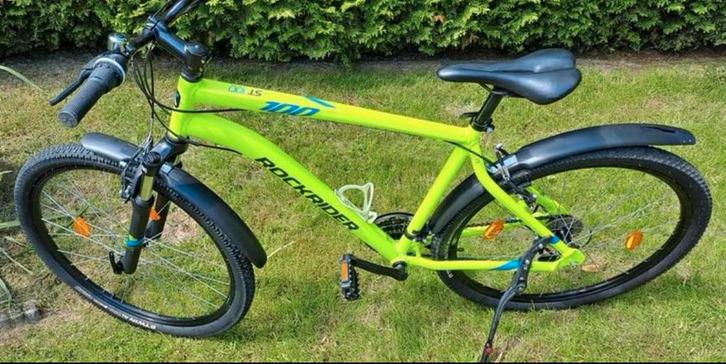 mountainbike ROCKRIDER ST100 28 inch 170cm + 21 speed nieuw, Fietsen en Brommers, Fietsen | Jongens, Zo goed als nieuw, Versnellingen