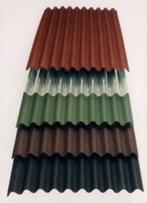 Nieuwe Bruine & Rode onduline bitumen golfplaten 200x95 cm, Ophalen, Overige materialen, Nieuw, 400 cm of meer