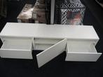 Tv kast wit 180 cm, Gebruikt, Overige materialen, Ophalen of Verzenden, @