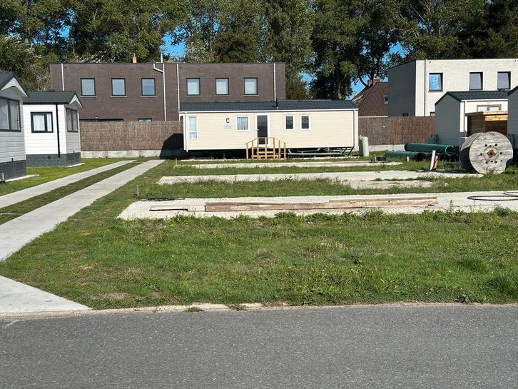 Rhodes 1000x370/2 afgewerkte luxe unit@polderpark 2 NIeuwprt, Caravans en Kamperen, Stacaravans, tot en met 6, Ophalen