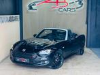 Fiat 124 Spider 1.4 MultiAir * GARANTIE 12 MOIS * 1ER PROP *, Auto's, Fiat, Gebruikt, Cabriolet, Zwart, Leder