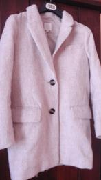 Stijlvolle ecru kleurige, wollen mantel H&M - goede staat!, H&M, Enlèvement, Comme neuf, Taille 34 (XS) ou plus petite