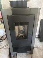 Pelletkachel Rika Como 9 kw, Ophalen, Gebruikt, Vrijstaand, Pelletkachel