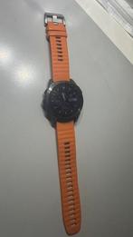 Garmin Fenix 7 Sapphire Solar, Oranje, Ophalen of Verzenden, Zo goed als nieuw, Waterdicht