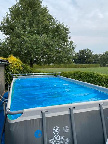 Intex zwembad 274x549x132 volledig, Enlèvement, Utilisé, 120 cm ou plus, Piscines hors sol