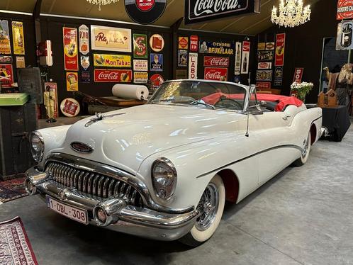 Buick Skylark 1953 cabriolet, Auto's, Oldtimers, Particulier, Elektrische ramen, Lederen bekleding, Buick, Benzine, Cabriolet