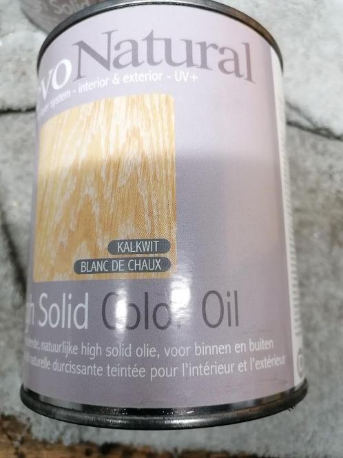 DevoNatural High Solid Oil - Blanc de chaux (100 mL) pas uti, Bricolage & Construction, Peinture, Vernis & Laque, Neuf, Lasure