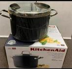 Kitchenaid kookpotten 20 en 22cm (Nieuw), Keramische plaat, Ophalen, Kookpan of Snelkookpan, Nieuw