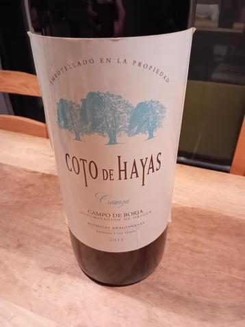 Grote fles wijn 5 liter Coto de Hayas (Réhoboam 5l)