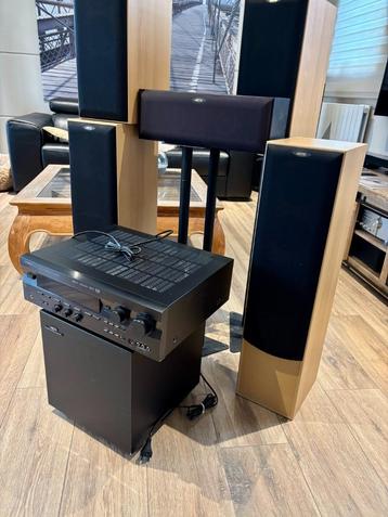 Yamaha RX-V596RDS versterker + Jamo 160/130 beschikbaar voor biedingen