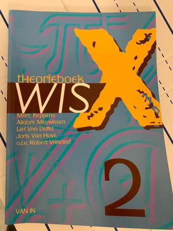 Wiskunde boek secundair WisX