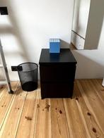 Ladenkast Klein Malm IKEA Zwart, Huis en Inrichting, Kasten | Ladekasten, Ophalen, Minder dan 50 cm, Overige materialen, 1 of 2 laden