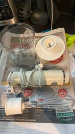 Mixer met klopper en hakmolen, Ophalen, Gebruikt, 2 snelheden