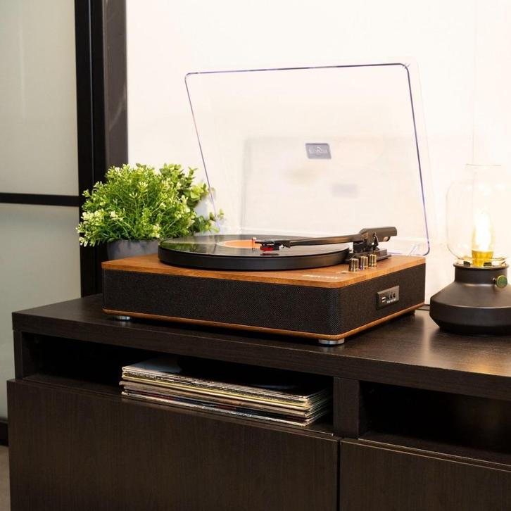 Fenton RP162 Record Player HQ BT, Audio, Tv en Foto, Platenspelers, Nieuw, Platenspeler, Overige merken, Pitch-regelaar, USB-aansluiting