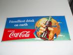 Coca Cola emaille, Ophalen of Verzenden, Zo goed als nieuw, Reclamebord