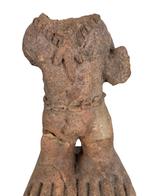 Sculpture en Terre Cuite Africaine Gros Pied Komaland Ghana, Enlèvement ou Envoi