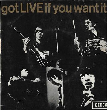 Rolling Stones EP "Got Live if You Want It" [AUSTRALIE] disponible aux enchères