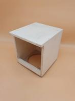 Kanarie Nestkast Hout 13x13x15cm, Dieren en Toebehoren, Vogels | Toebehoren, Ophalen, Nieuw
