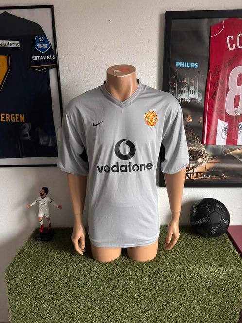 Manchester United keepershirt 2003-2004, Sport en Fitness, Voetbal, Zo goed als nieuw, Shirt, Maat XL, Verzenden