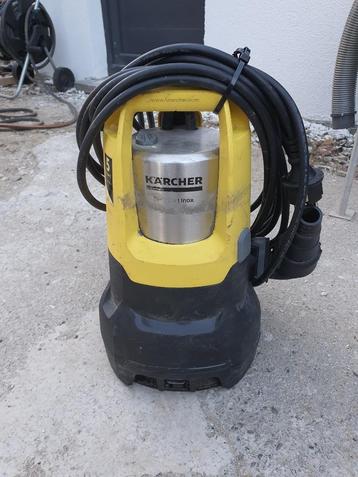 La pompe submersible pour eaux usées karcher SP 7 Dirt Inox, Enlèvement, Comme neuf, Électrique, Pompe à eaux claires