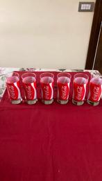 6 coca cola glazen long drink vintage, Verzamelen, Glas en Drinkglazen, Ophalen, Zo goed als nieuw