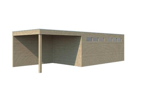 Garage en bois 7211 EXT 300 IMP : 810 X 30 x 216 cm, Hobby & Loisirs créatifs, Hobby & Loisirs Autre, Neuf, Envoi