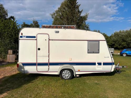 Ciwilk stern 400, Caravans en Kamperen, Caravans, Particulier, tot en met 4, 750 - 1000 kg, Treinzit, Wilk, 2 aparte bedden, 4 tot 5 meter