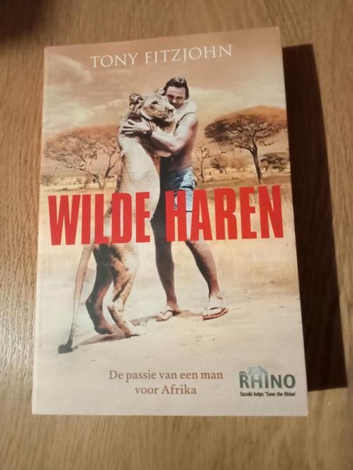 Tony Fitzjohn; Wilde haren, Boeken, Romans, Gelezen, Ophalen of Verzenden