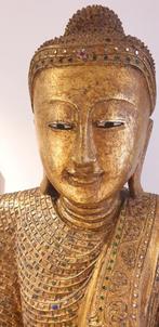 Houten staande Boeddha, Enlèvement ou Envoi, Utilisé