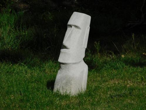 tuinbeeld moai, Jardin & Terrasse, Statues de jardin, Neuf, Pierre, Enlèvement ou Envoi