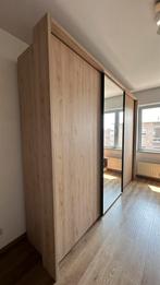 Kleerkast met schuifdeuren en spiegel in perfecte staat, Huis en Inrichting, Ophalen, Nieuw