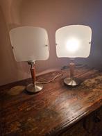 Set Vintage Italiaanse tafellampen Murano Vetri, Antiek en Kunst, Ophalen of Verzenden