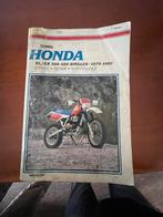 Honda xr 600 vraagbaak ,boekje ,service, Motos, Pièces | Honda