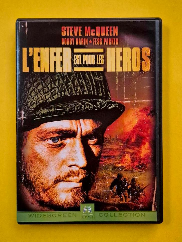 DVD L'enfer est pour les héros - Steve McQueen 1961 V2, CD & DVD, DVD | Classiques, Comme neuf, Autres genres, 1960 à 1980, À partir de 12 ans