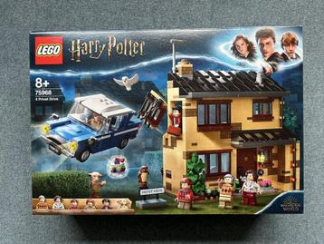 Lego 75968 Harry Potter 4 Privet Drive NIEUW SEALED beschikbaar voor biedingen
