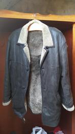 Lederen winterjas heren te koop, Ophalen, Gedragen, Maat 52/54 (L), Andere