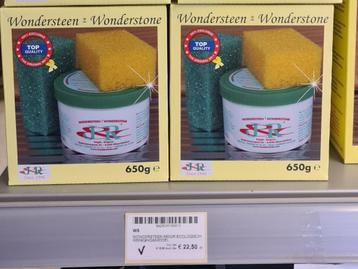 poetsmiddel wondersteen en wondercreme beschikbaar voor biedingen