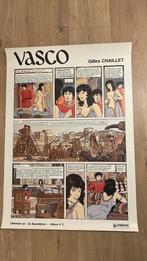 Affiche Vasco Chaillet Lombard, Verzamelen, Ophalen of Verzenden, Zo goed als nieuw
