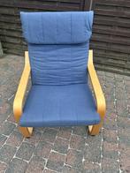 Blauwe Poang zetel, Huis en Inrichting, Fauteuils, Ophalen, Zo goed als nieuw