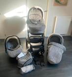 P’tit Chou 3-delige wandelwagen, Gebruikt, Luchtbanden, Ophalen, Kinderwagen