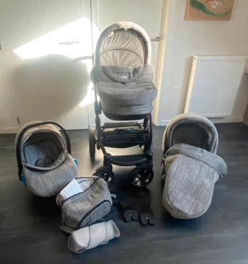 P’tit Chou 3-delige wandelwagen, Kinderen en Baby's, Kinderwagens en Combinaties, Gebruikt, Kinderwagen, Overige merken, Luchtbanden