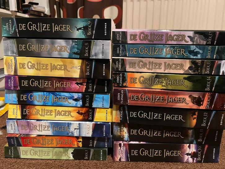 De Grijze Jager boeken 1-17, Boeken, Fantasy, Gelezen, Ophalen